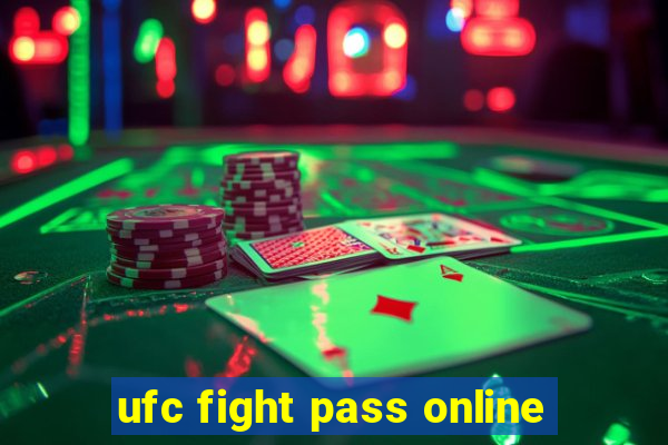 ufc fight pass online